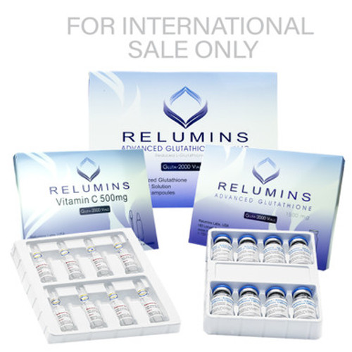 BOGO! Authentic Relumins Advanced IV Glutathione 2000mg - Glutathione & Vitamin C - NO BOOSTER BOGO! Authentic Relumins Advanced IV Glutathione 2000mg - Glutathione & Vitamin C - NO BOOSTER