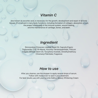 NEW! Dalfour Beauty  VITAMIN C Serum + Chromabright - Most Advanced Skin Brighteners with Intensive Skin Repair