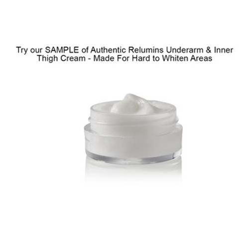 FREE SAMPLE of Authentic Relumins Underarm & Inner Thigh Cream - Made For Hard to Whiten Areas 2025