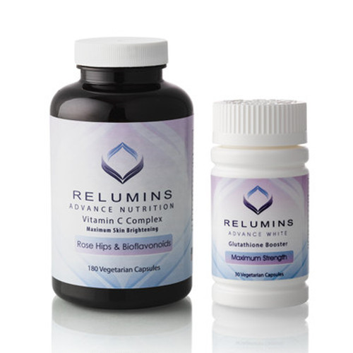 Relumins Advanced Vitamin C MAX Complex & Booster Capsules - Ultimate Booster Set 