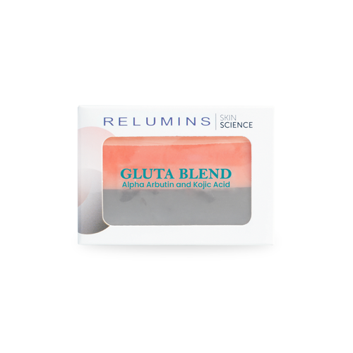 Relumins Premium 3-in-1 Glutablend Beauty Soap Bar – For Smoother, Clearer, Healthier-Looking Skin – Now with Rosehips – Gentle Face & Body Cleanser