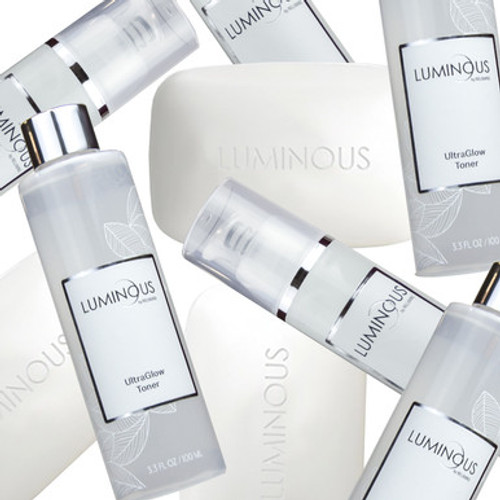 Buy Bulk & SAVE!  Luminous by Relumins 9 Piece Set - 3 each Soap, Toner, Serum Save 50%!