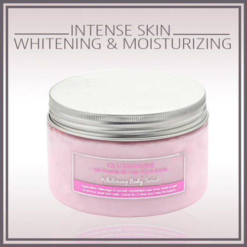 Premium Whitening Scrub with Glutathione, Arbutin, Rosehip & Kojic Acid