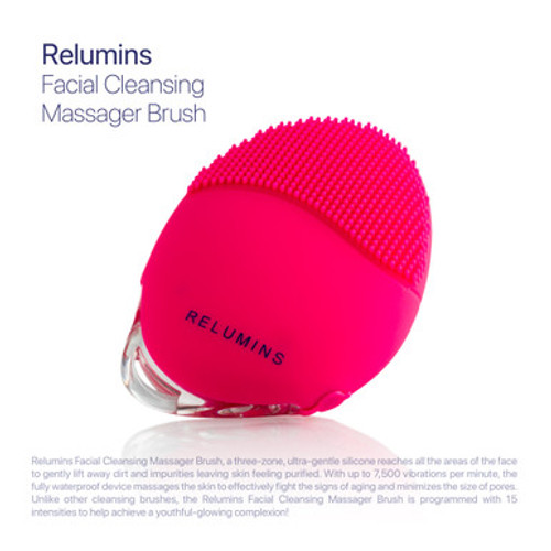 NEW! Relumins Facial Cleansing Massager Brush