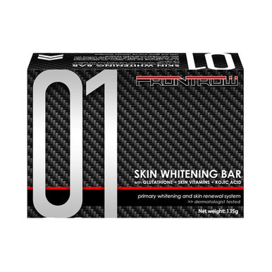 FrontRow 01, 02, & 03 Skin Whitening Soaps With Glutathione, Kojic Acids, & Skin Vitamins