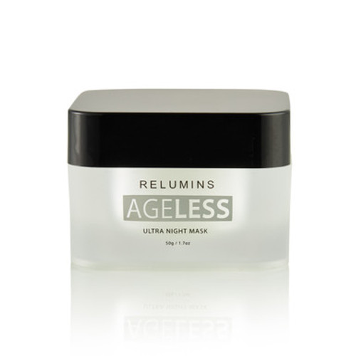 NEW! Reverse signs of aging overnight with RELUMINS AGELESS Ultra Night mask!