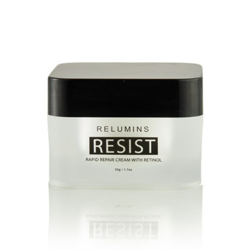 NEW! For visibly younger looking skin RELUMINS RESIST-Rapid Repair Cream with Retinol!