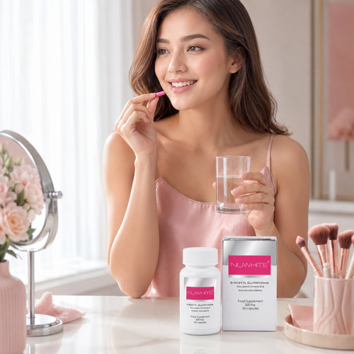 Nuwhite Advanced Whitening L-Glutathione & Collagen Capsules
