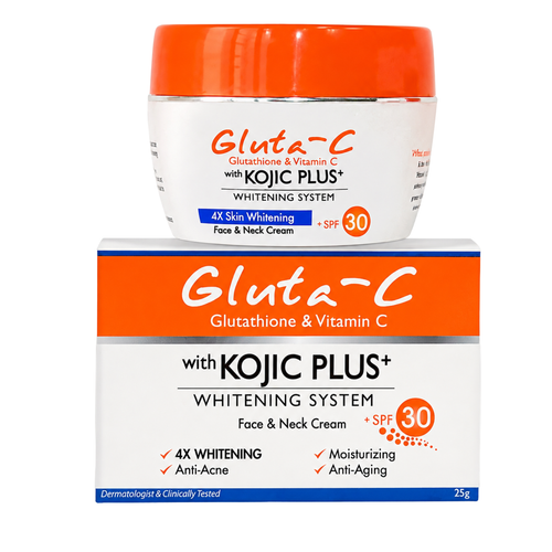 Gluta-C Face and Neck Cream with Kojic Plus+ with Environmental Protection