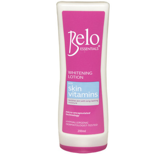 Belo Essentials Whitening Lotion with Skin Vitamins 200ml