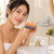 Premium Maximum Whitening/Peeling Soap, Wooden Facial Cleansing Brush and Stainless Steel Soap Dish Set