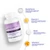 Relumins Thio-Glow Chewable Sublingual Glutathione Complex with Biotin, VIT C & E, Plus Grapeseed Polyphemols – 330mg Gluta Per Serving – 4X Effective Than Liposomal