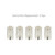 NEW! Relumins Derma Pen Replacement 5 Pack Tips - for face-ideal for deep wrinkle lines!!