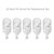 NEW! Relumins Derma Pen Replacement 5 Pack Tips - for face-ideal for deep wrinkle lines!!
