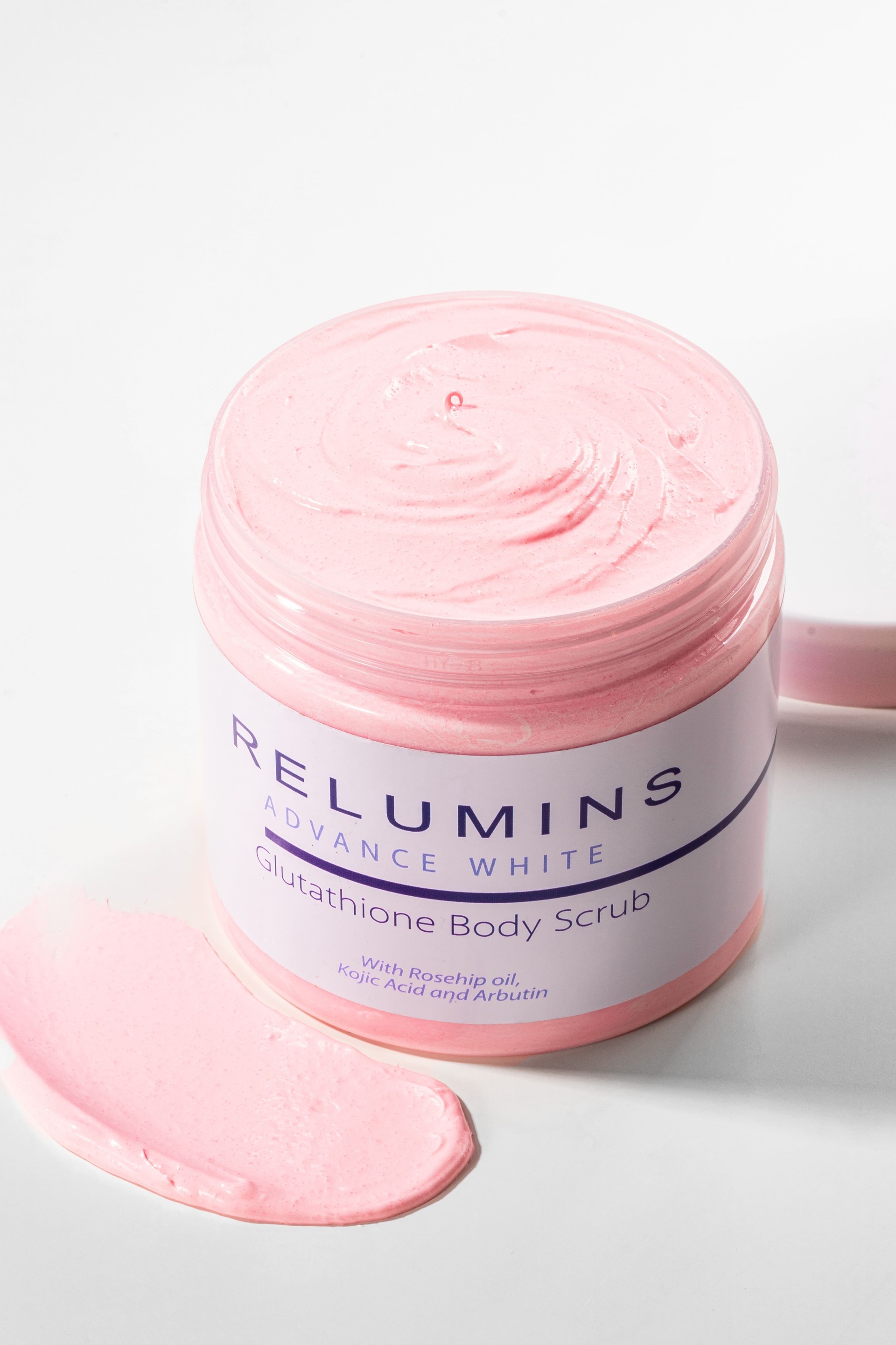 premium whitening scrub with glutathione arbutin rosehip & kojic acid Skin Lightening – Face & Body Care Categories Peptide & Oligo Manufacturer