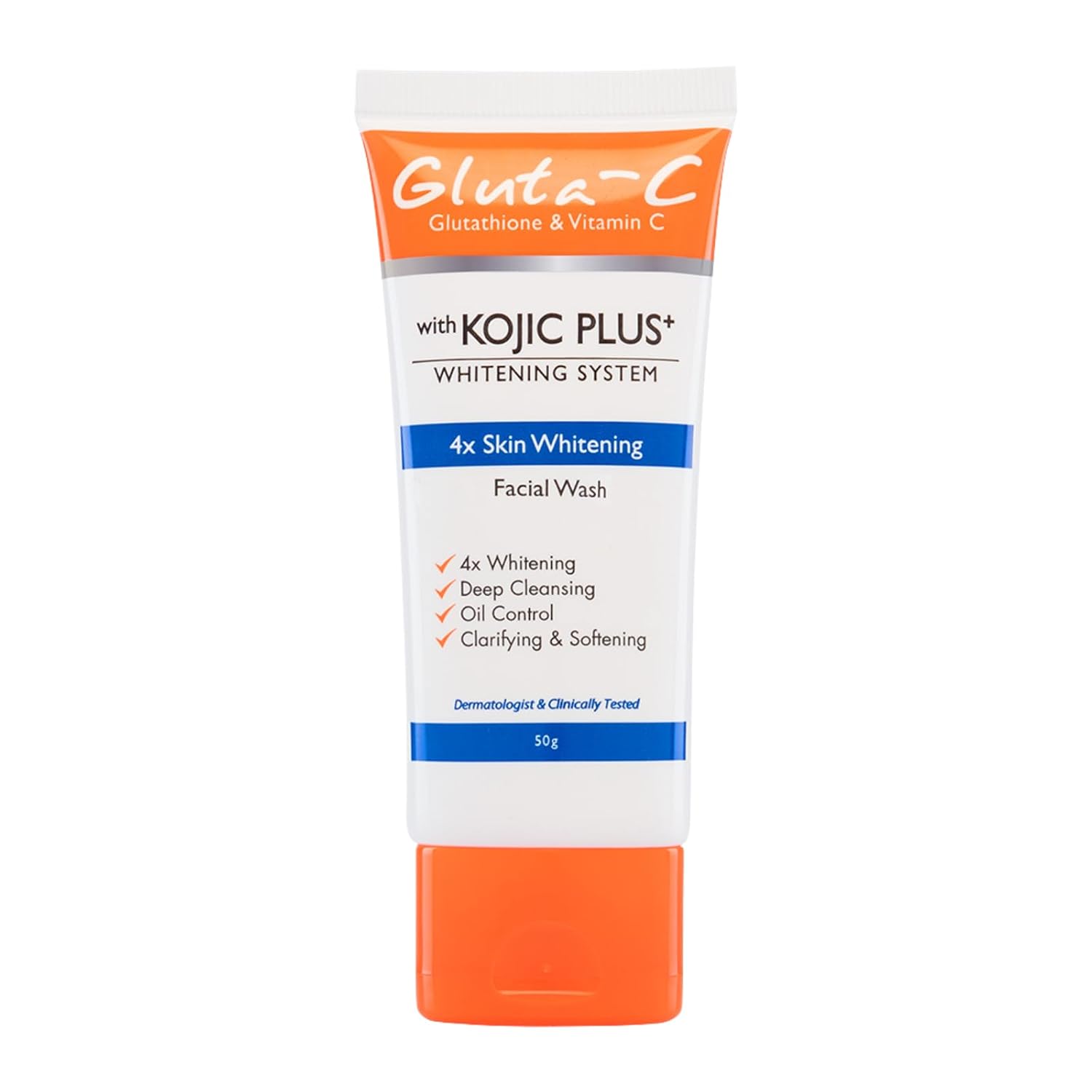 glutathione kojic acid vitamin c face wash Gluta-C Facial with Plus+ 100D S&W Electrolyte Flavour:Yuzu Triple Antioxidant | Elysian