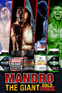 Hardrock Supplements Mandro the Giant Gold Stack Hardrock Supplements Mandro the Giant Gold Stack