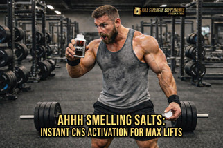 AHHH Smelling Salts: Instant CNS Activation for Max Lifts