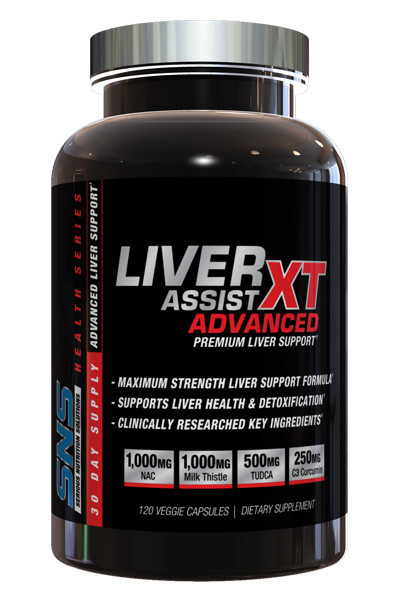 Bottle of Liver Assist XT Advanced by SNS