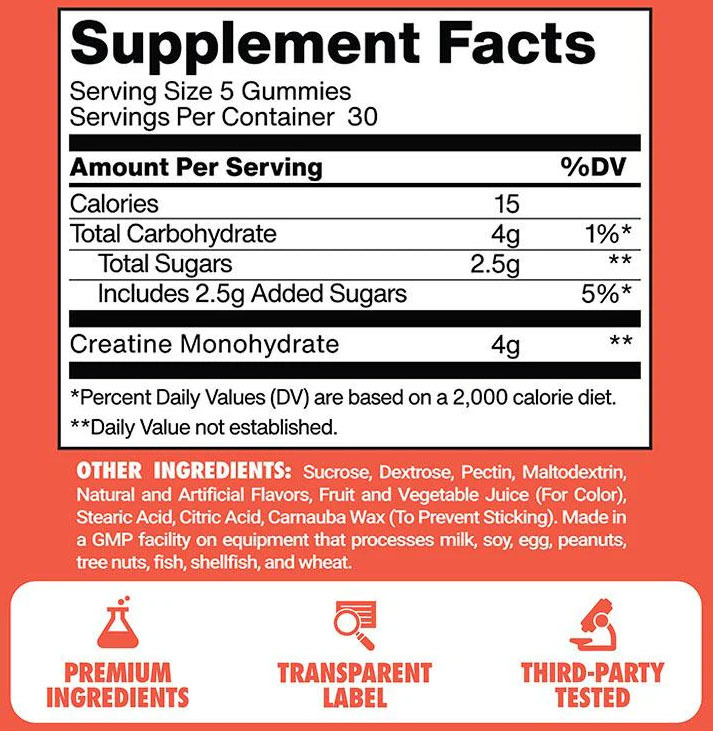  - Supplement Facts