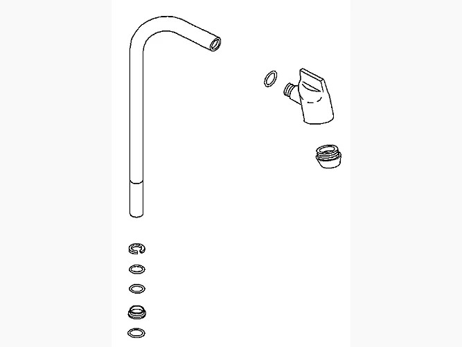 Kohler 1003595-Cp Spout Seal Kit - Polished Chrome