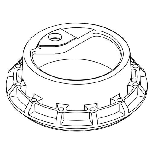 Kohler 1036906 Putty Plate-Over Mold
