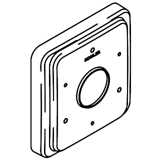 Kohler 1065639-Cp Escutcheon- Transfer Valve - Polished Chrome