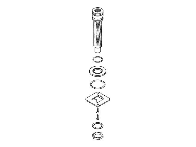 Kohler 1202516 Spout Mounting Hardware Kit