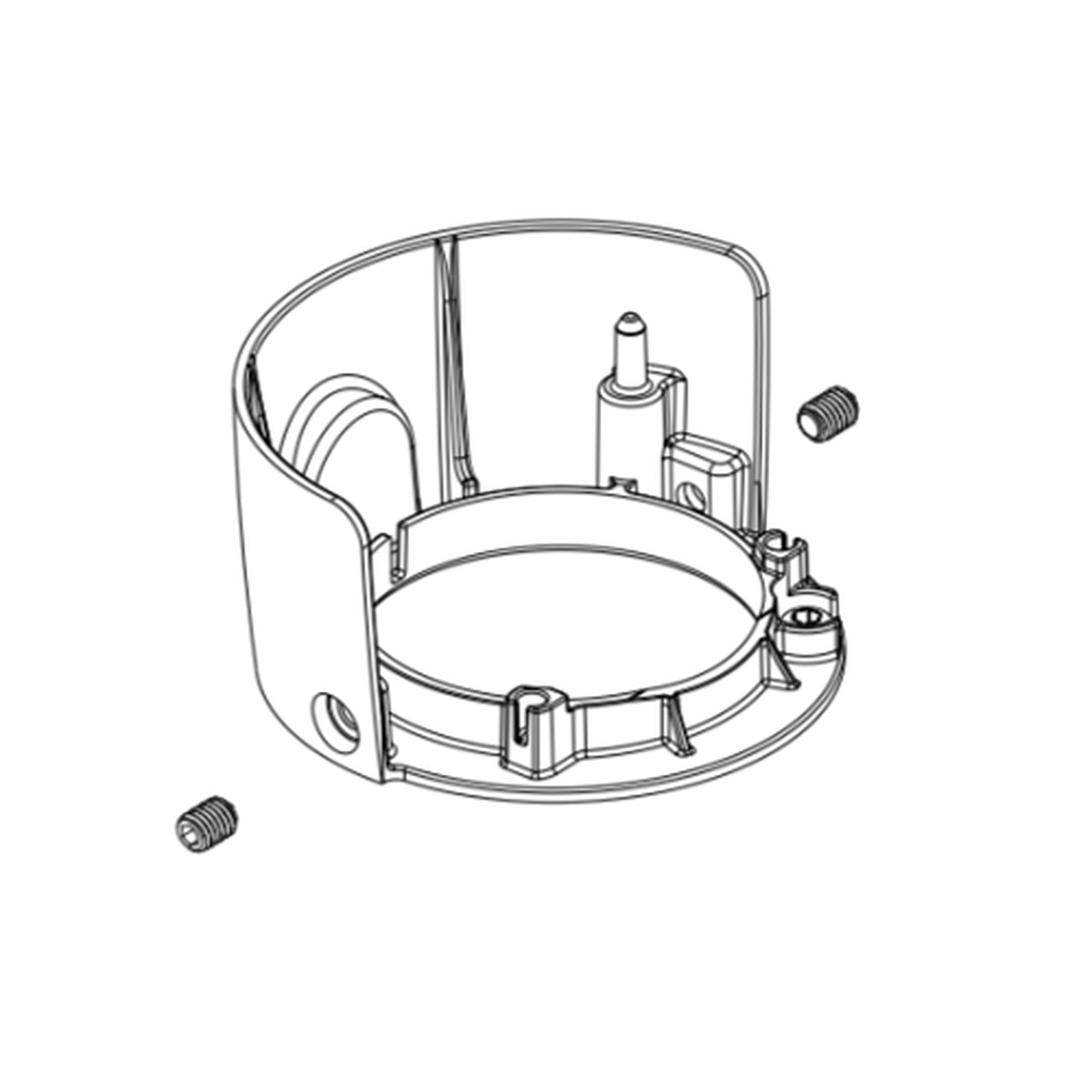 Moen 104626 Rear Shroud & Screw Kit AC Power
