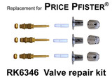 For Price Pfister RK6346 3 Valve Rebuild Kit