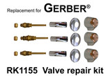 For Gerber RK1155 3 Valve Rebuild Kit