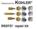 For Kohler RK9757 3 Valve Rebuild Kit