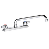 Krowne 13-814L - Commercial Series 8" Center Deck Mount Faucet, 14" Spout, Low Lead