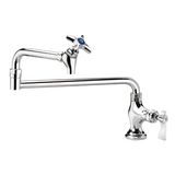 Krowne 16-162L - Royal Series Deck Mount Pot Filler Faucet, 18" Jointed Spout, Low Lead