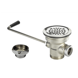 Krowne 22-201 - 3" Twist Waste Drain with 1-1/4" Overflow Outlet