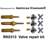 For American Standard RK0313 3 Valve Rebuild Kit