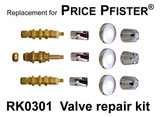 For Price Pfister RK0301 3 Valve Rebuild Kit