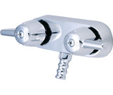 Central Brass 0206 Two Handle Leg Tub Faucet, Chrome