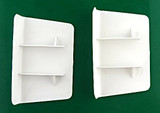 American Standard 34782-0200a Bolt Cap Cover Plate Kit White