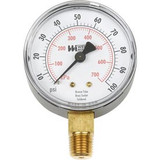 Weiss Instruments Trade Line Tl25-015-4l 1/4" Male 0-15 Psi 2.5" Round Pressure Gauge