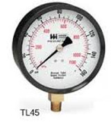 Weiss Instruments Trade Line Tl40-030-4l 1/4" Male 0-30 Psi 4" Round Pressure Gauge