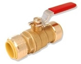 Probite Lf922d Integrated Full Port Push Connect Ball Valve 3/4" X 3/4" Full Port Valve W/ Drain