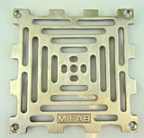 Mifab S6pg-3 6x6 Grate W/ Securing Screws
