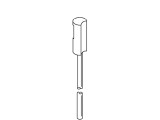 Kohler 1008148-Cp Lift Rod Assy - Polished Chrome