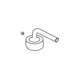 Kohler 1032035-Bgd Handle Kit - Vibrant Moderne Brushed Gold