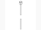 Kohler 1013347-Bn Lift Rod Assy - Vibrant Brushed Nickel