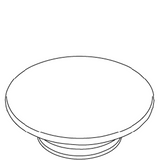 Kohler 1032249-2bl Stopper- Clicker Drain - Black