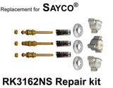 For Sayco RK3162NS 3 Valve Rebuild Kit