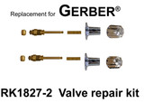 For Gerber RK1827-2 2 Valve Rebuild Kit