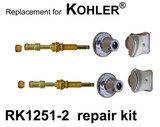 For Kohler RK1251-2 2 Valve Rebuild Kit